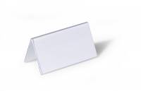 Durable bordskilte holder 52 X 100 mm klar plast